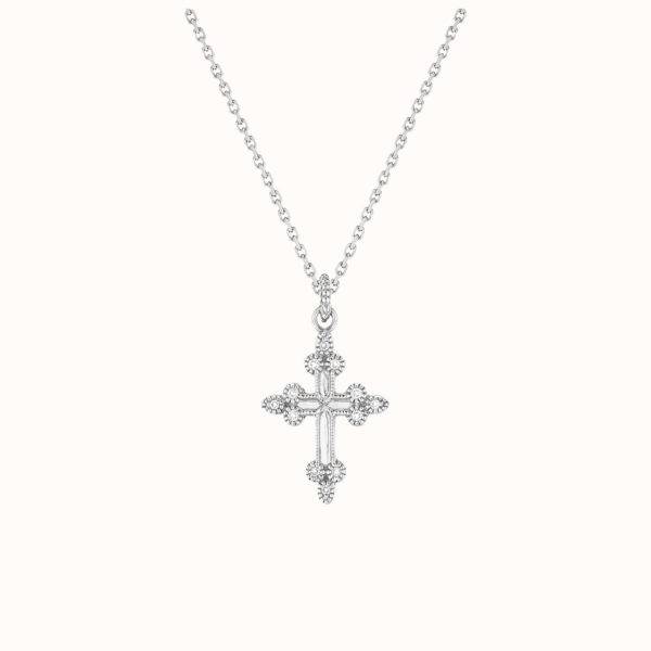 Offrir à une femme un collier en or blanc et diamants Stone Paris à Strasbourg